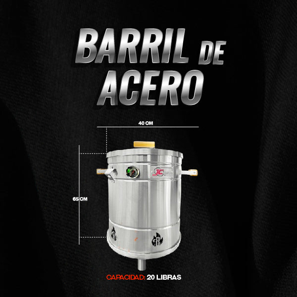Barril en acero