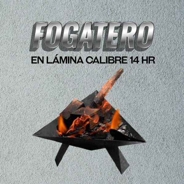 Fogatero en lámina calibre 14 HR