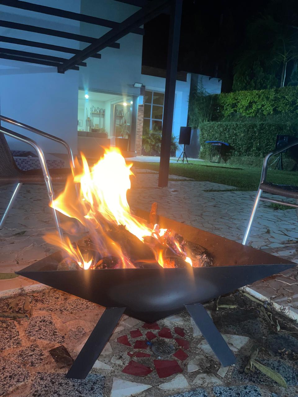 fogatero en lámina hr