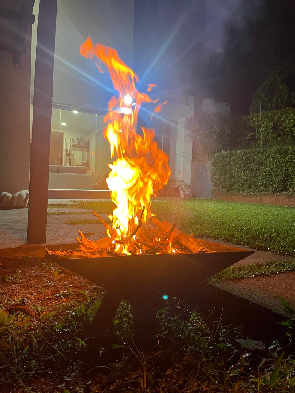 fogatero en lámina hr